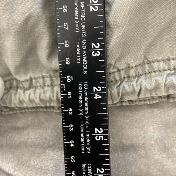 American Eagle Hooded Utility Jacket Brushed Sage Green w/ Removable Vest Small - Picture 10 of 11